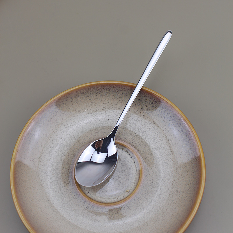 度坚小直柄咖啡勺盐勺