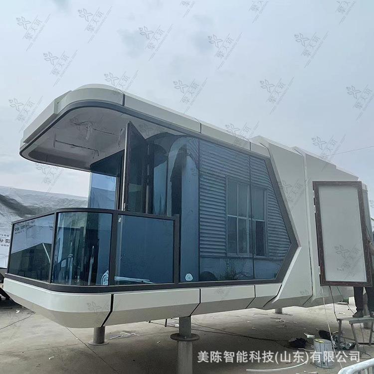 旅游景区特色住宿星空房智能太空方舱户外集装箱房打卡特色观景房