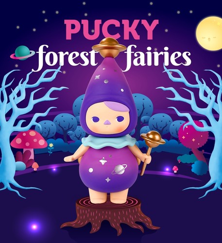 正品包邮泡泡玛特PPMT PUCKY毕奇2精灵森林系列盲盒公仔潮玩手办