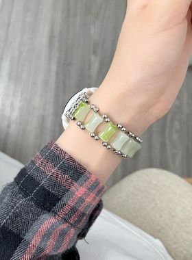 适用高驰corospace3表带新中式竹节pace2手表apex2树脂2pro腕带