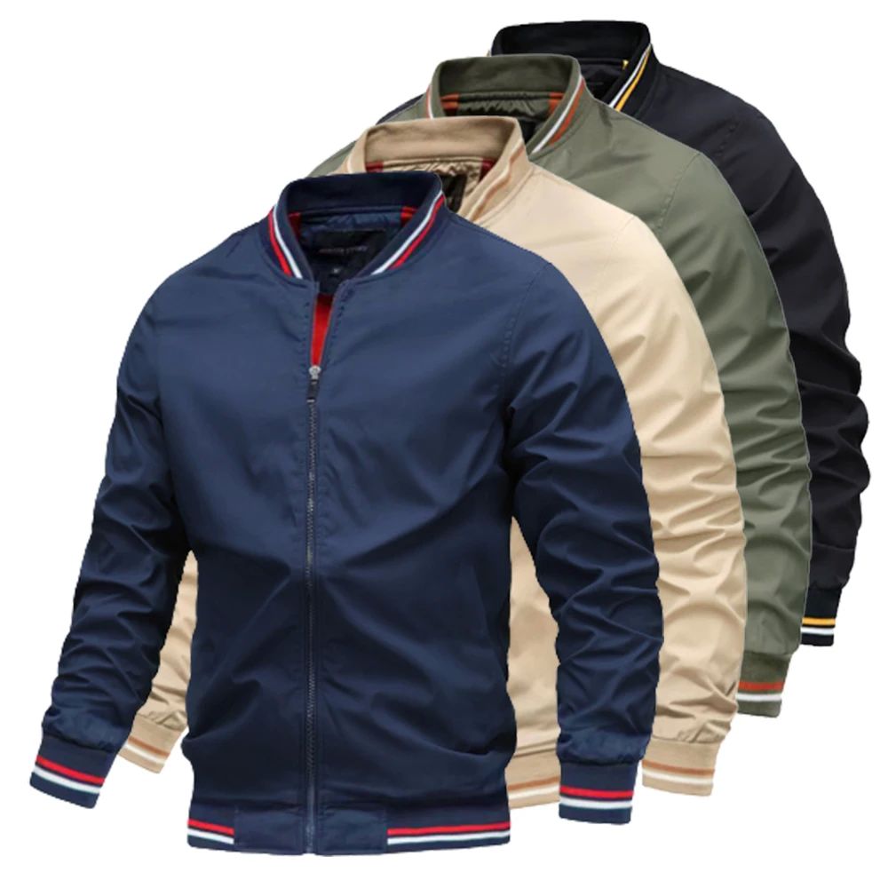 Stand up collar top casual jacket for me立领上衣休闲外套夹克
