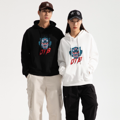 OTB秋冬季字母长袖大款男女同款卫衣OTB010074