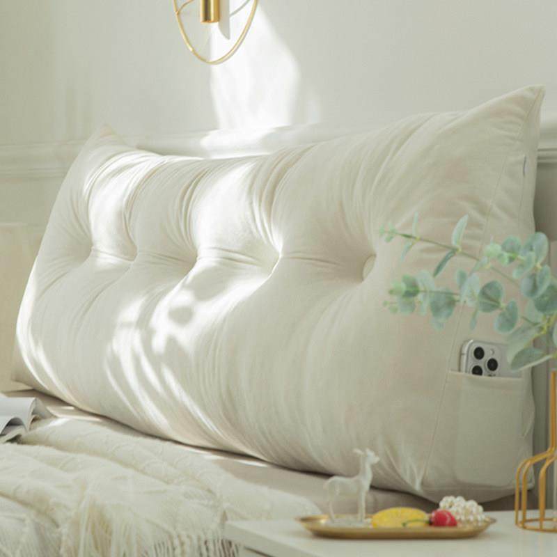 床头靠垫床上三角大靠背靠枕腰靠垫背宿舍卧室简约沙发榻榻米软包,居家布艺,床头靠垫,淘宝优惠券,粉丝福利购,淘宝优惠卷