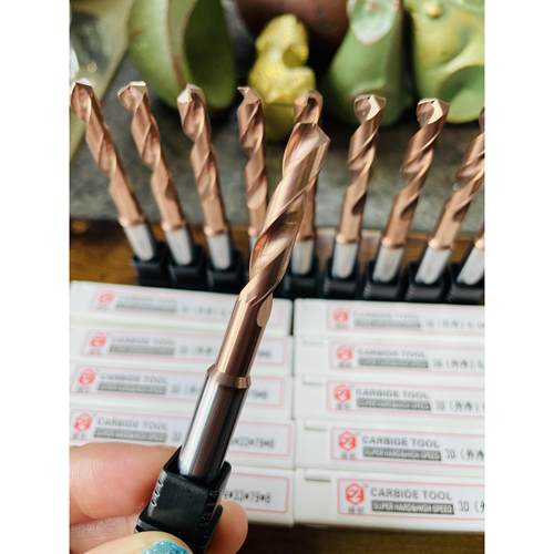 合金钻头高硬度钨钢超硬铝钢不锈钢钻头涂层精帜整体硬质合金钻头