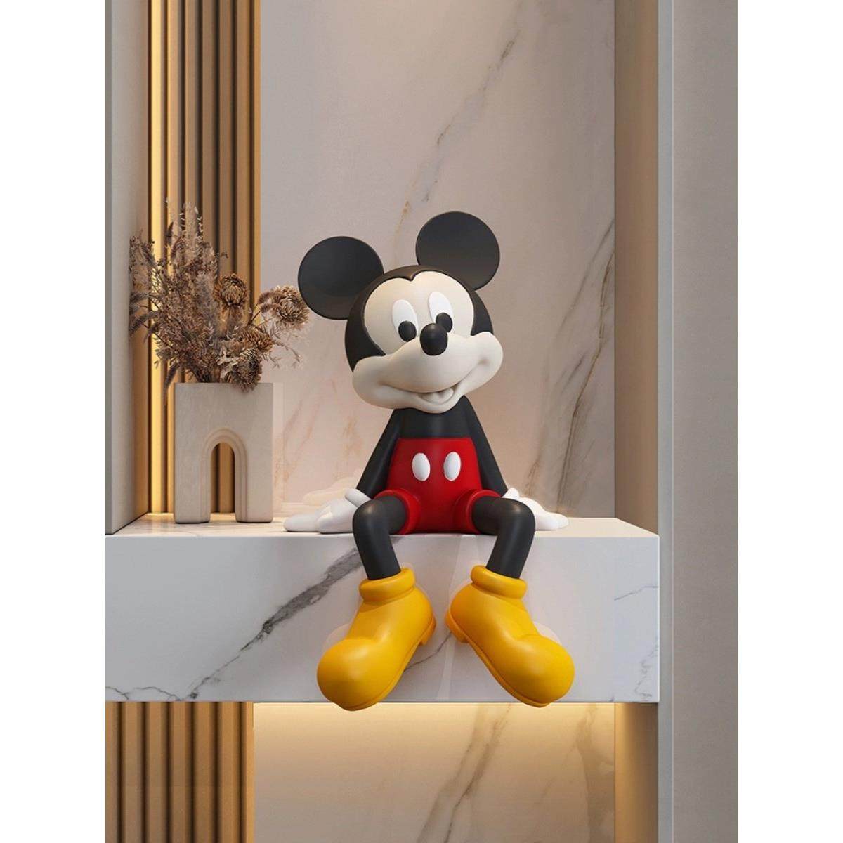 坐姿米奇摆件客厅入户玄关桌面家居礼物创意电视柜壁柜酒柜装饰品,家居饰品,桌面摆件,淘宝优惠券,粉丝福利购,淘宝优惠卷