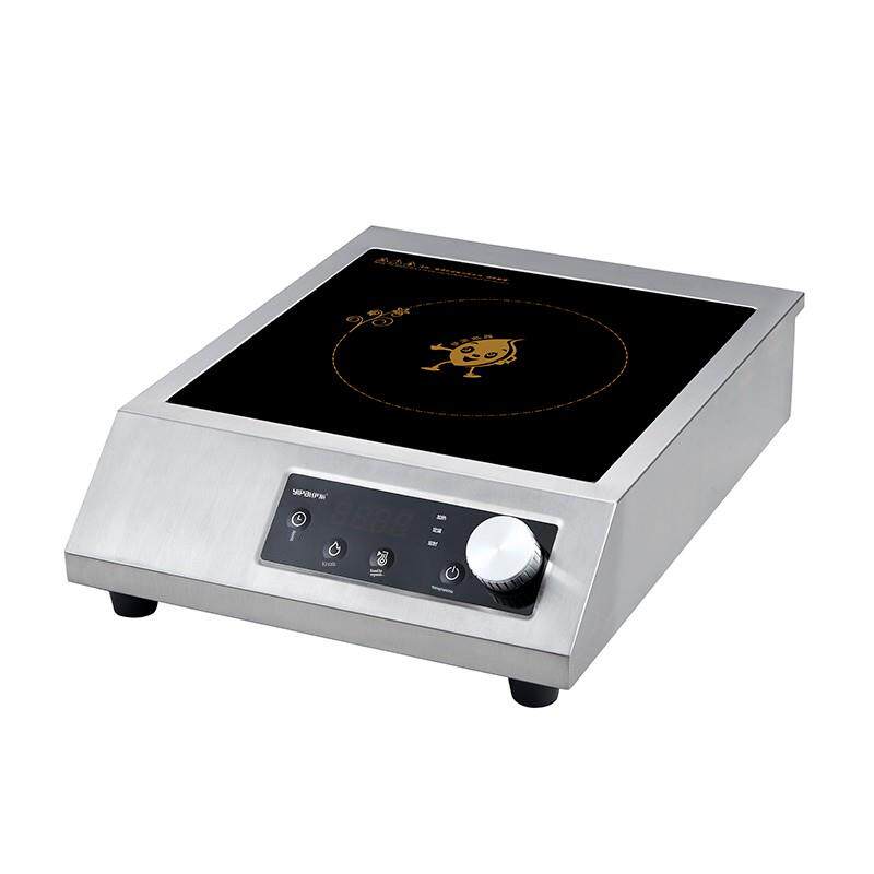 益派商用电磁炉台式平板大功率电磁炉3500W炒凹灶台式小煎灶