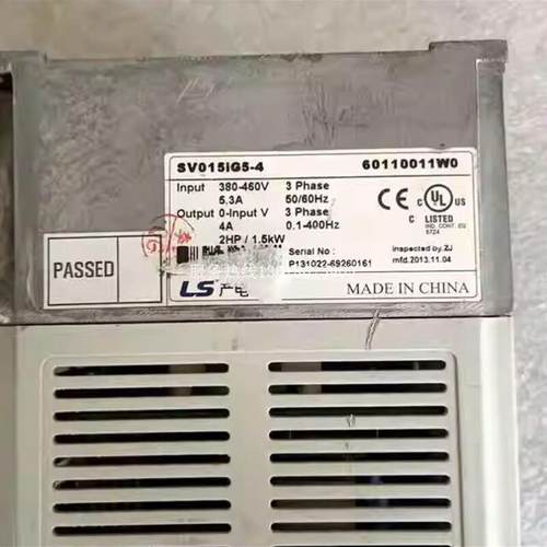 【议价】LS变频器SV015IG5-4 1.5KW/380V质量包好包好实物图