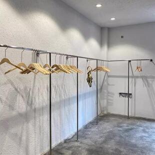衣服架子挂衣架服装店专用女装店货架展示架简约上墙壁挂式陈列架
