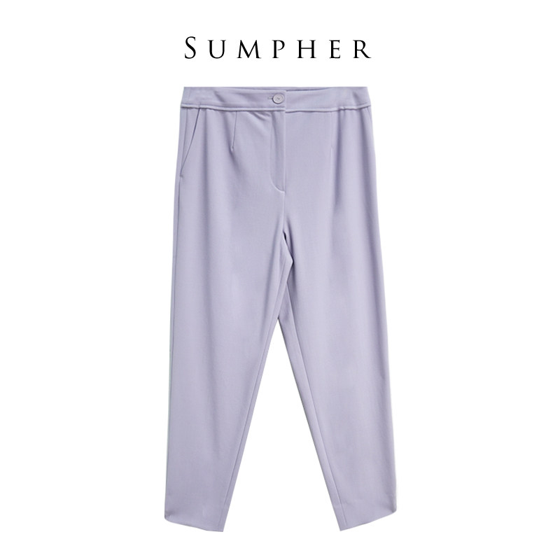 睐牌精选品牌女装高端休闲时尚气质百搭女浅紫色裤子睐A3-62273,女装/女士精品,大码套装,淘宝优惠券,粉丝福利购,淘宝优惠卷