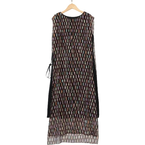 睐家精选品牌女装高端休闲时尚气质百搭女花色连衣裙睐A2-17516