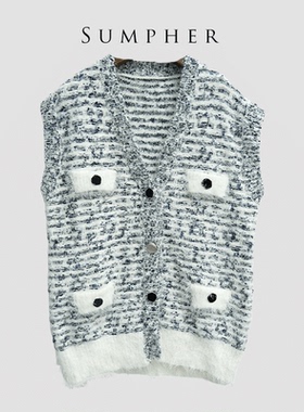 【广州杰哥Jack】Sumpher CC家专柜新款气质白色马甲-001203