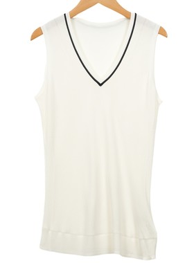 睐家精选品牌女装高端休闲时尚气质百搭女白色针织衫睐A2-02017