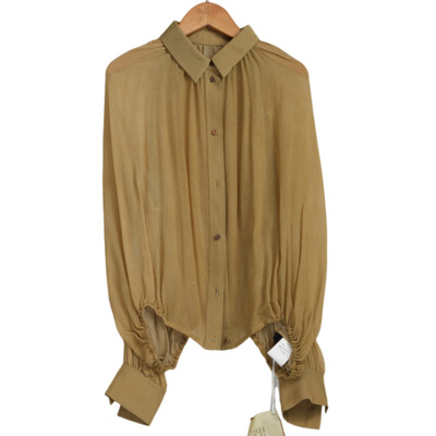 【佗寂】A2装新款高端洋气通勤气质卡其色上衣-1C048