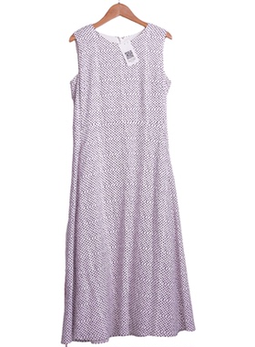 【卡利亚里】A2折扣女装高端洋气百搭气质暗紫色连衣裙-L0035