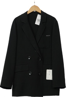 【CMM】A5精选女装秋冬新款高端轻奢定制韩版女黑色西服-1321