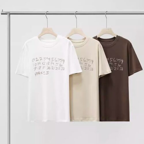 美式风字母印花短袖T恤男女宽松百搭时髦上衣279