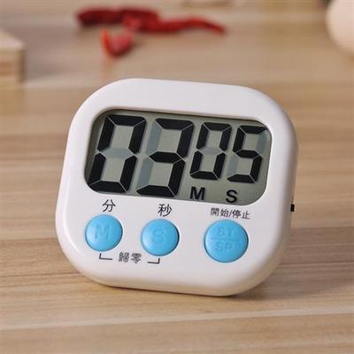 倒计时器厨房提醒器商用带磁铁磁吸大音量闹钟两用儿童定时器家用
