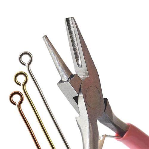 半凹槽半圆嘴卷针钳子卷钢丝饰品绕线手工14k金银铜线造型DIY工具,五金/工具,圆嘴钳,淘宝优惠券,粉丝福利购,淘宝优惠卷