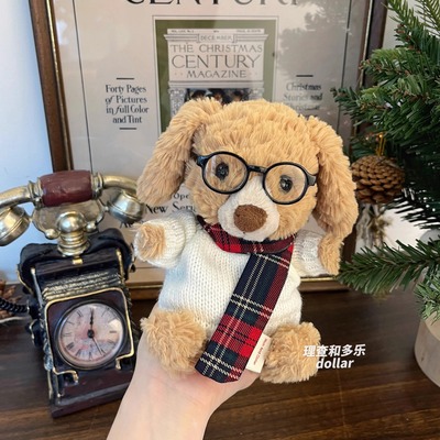 Jellycat娃衣yummy兔子衣服美味小狗围巾毛衣20cm莉娜熊衣服配饰