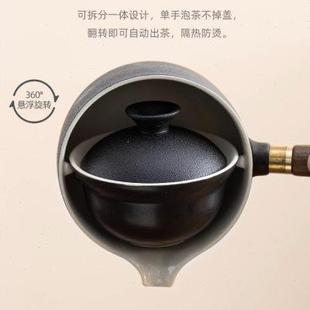 茶壶茶杯套装 陶瓷功夫茶具户外旅行随身便携式 家用轻奢高档泡茶器