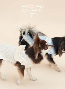 ChestnutBabe Picnic无袖透气Baby包屁衣 原创狗狗可爱宠物衣服