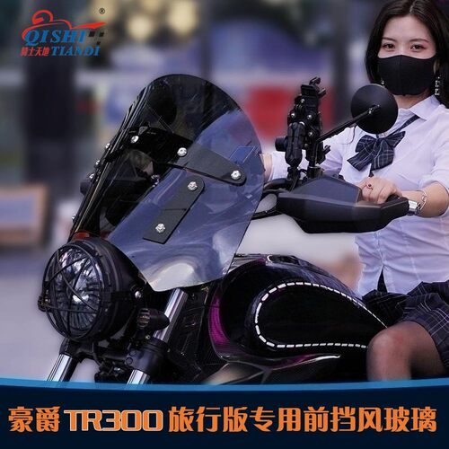 适用旅行版豪爵TR300挡风