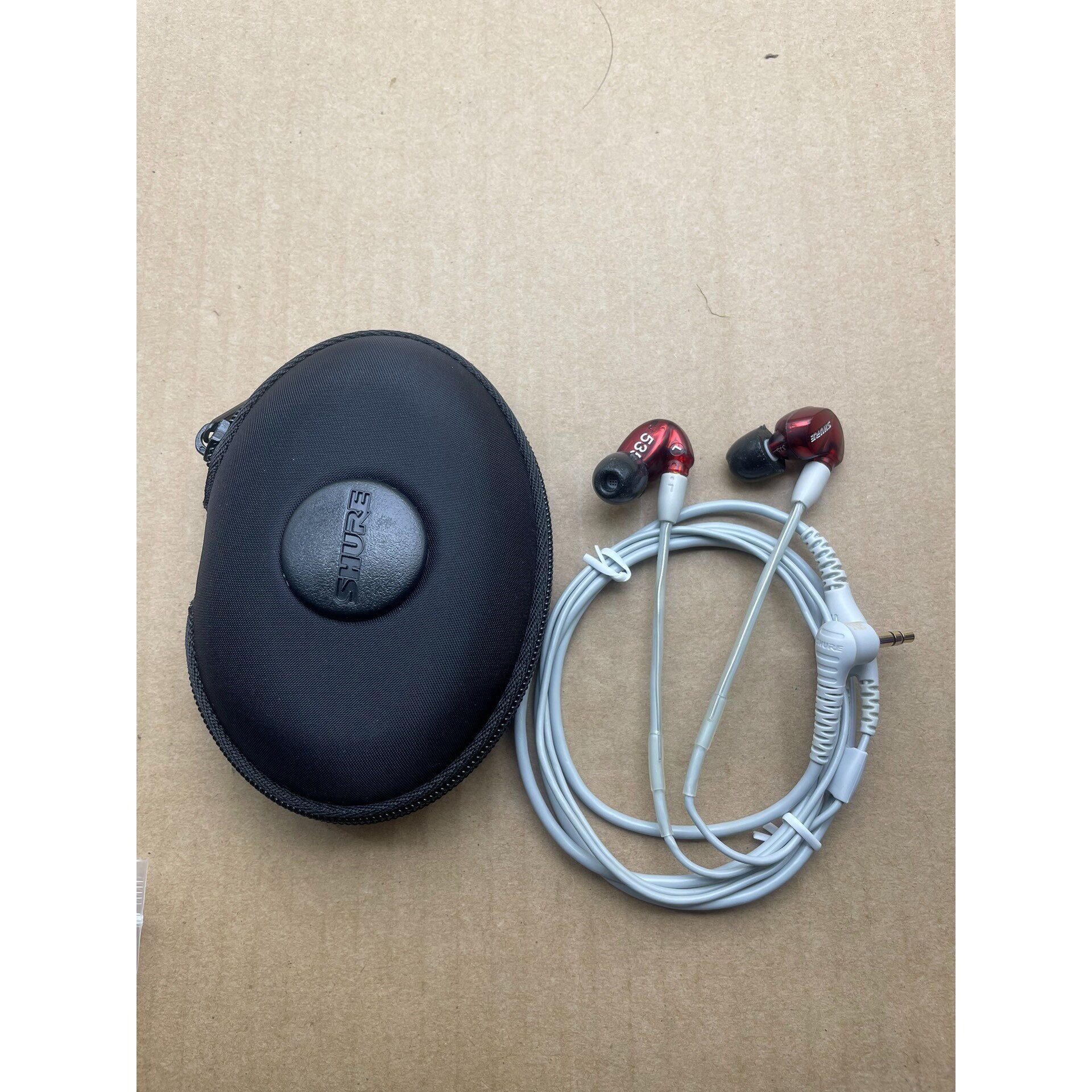 shure/ se535入耳式耳机三动铁单元音乐hifi