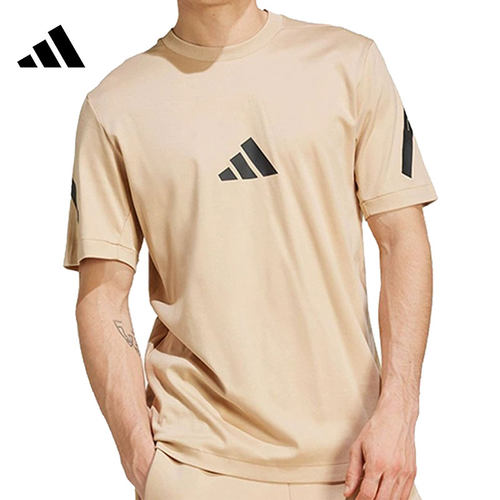adidas阿迪达斯夏季男子运动短T