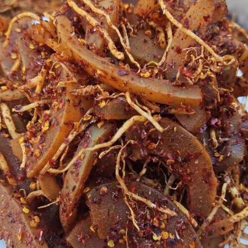 西盟自制变态辣怪味菜根佤味麻辣酸辣牛皮下饭菜木姜子苤菜根
