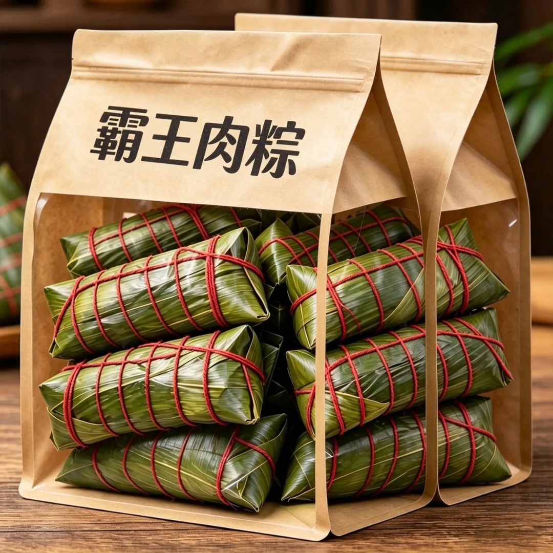 260克霸王粽】霸王棕蛋黄肉粽端午节手工大肉粽早餐速食解馋早餐