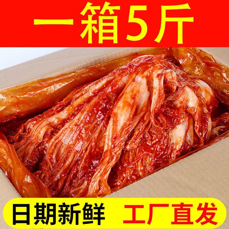 辣白菜正宗韩国韩式泡菜东北辣白菜手工腌制朝鲜族批发小咸菜