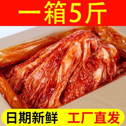 辣白菜正宗韩国韩式泡菜东北辣白菜手工腌制朝鲜族批发小咸菜