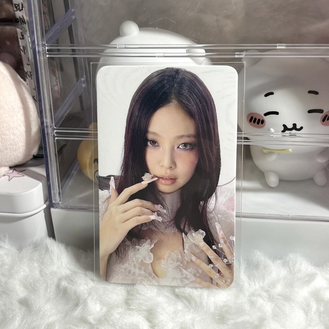 jennie 专辑小卡 solo ju特典  jumpup特典 金珍妮小卡 戳脸妮图片