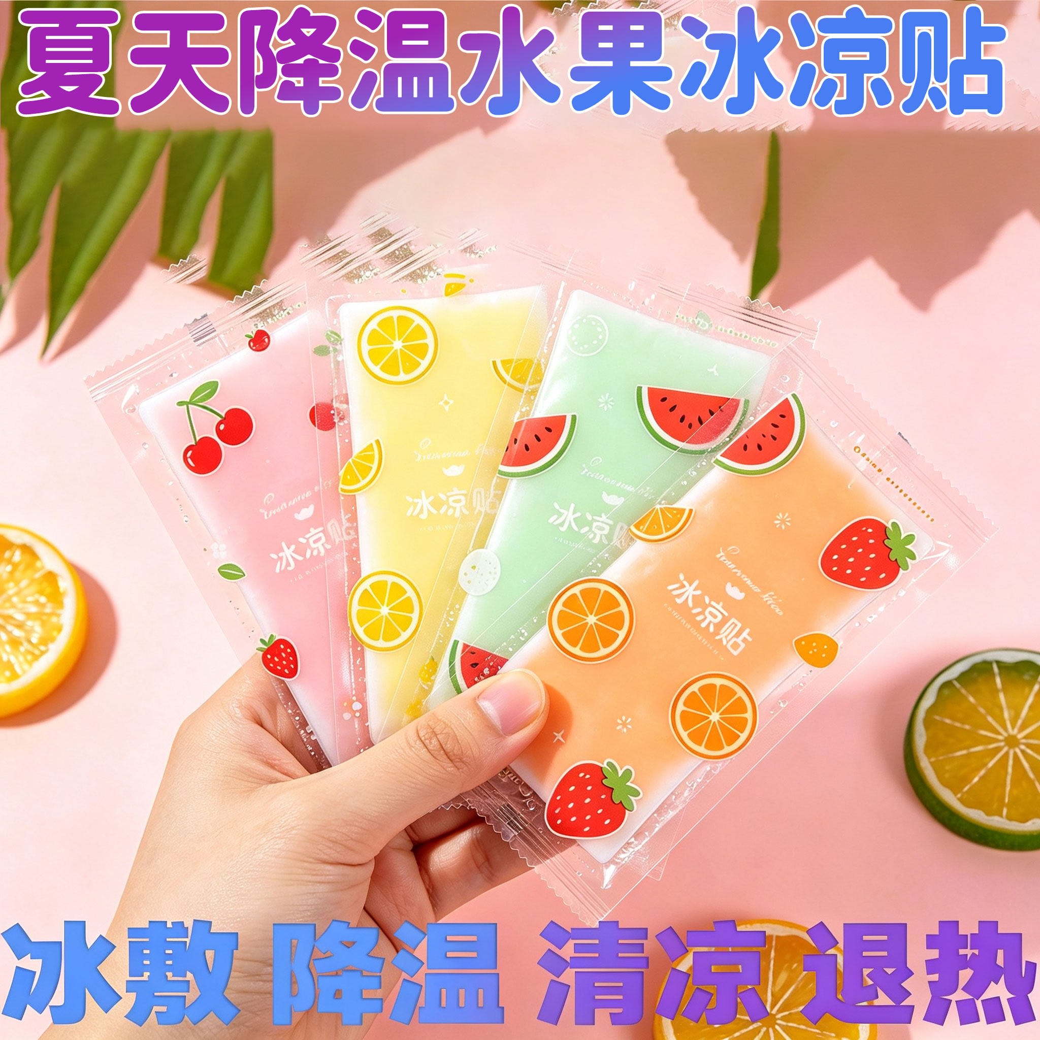 冰凉贴冰贴冰爽清凉物理降温