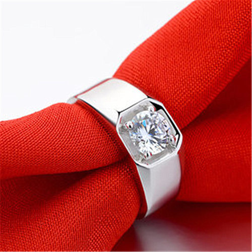 钻石之乡河南商丘网红时尚潮人范戒指 男士宽版霸气指环 热a2550