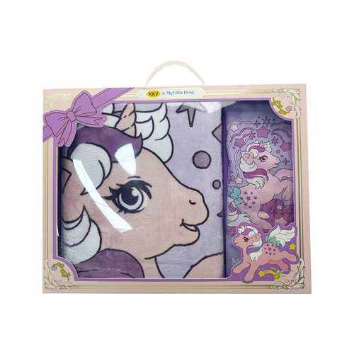 KKV小马宝莉午睡毯学生学习办公午睡神器柔软舒适可爱周边午睡毯