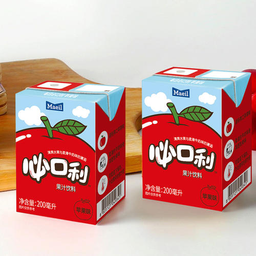 KKV正品Maeil每日必口利果汁饮料葡萄苹果味果蔬汁盒装饮料200ml