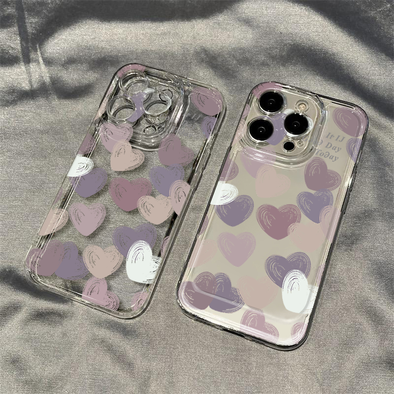 满屏爱心适用小米手机壳