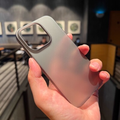 适用iPhone16pro手机壳ip12/13promax超薄裸机新款苹果xs半透肤感磨砂14plus软壳78plus简约11高级