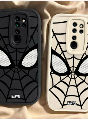 适用红米Note8Pro手机壳红米note8保护套新款note8Pro软壳note8硅胶全包边红米note8Pro防摔note8男女蜘蛛侠