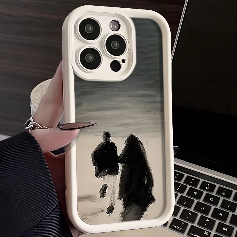 情侣牵手适用vivo手机壳