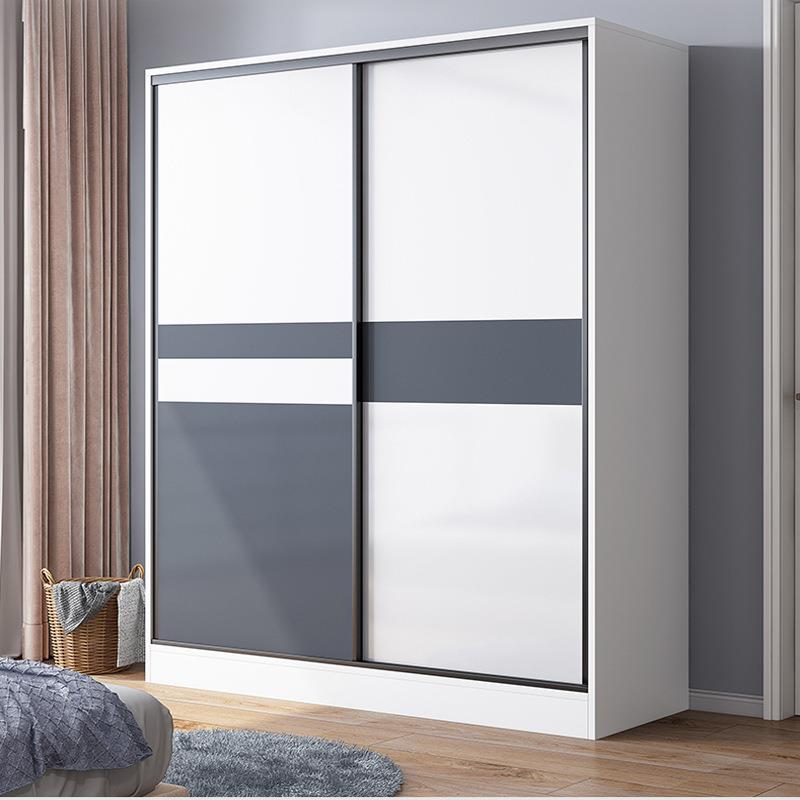 衣柜现代简约家用卧室出租房简易柜子储物柜收纳柜大人挂衣大衣橱