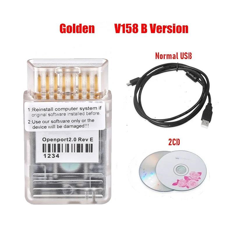 Openport2.0ECUECUFlashChipTuningTool镀金接头