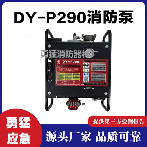 DY-P290便携轻型高压水泵三级离心泵12马力背负式抽水泵280m