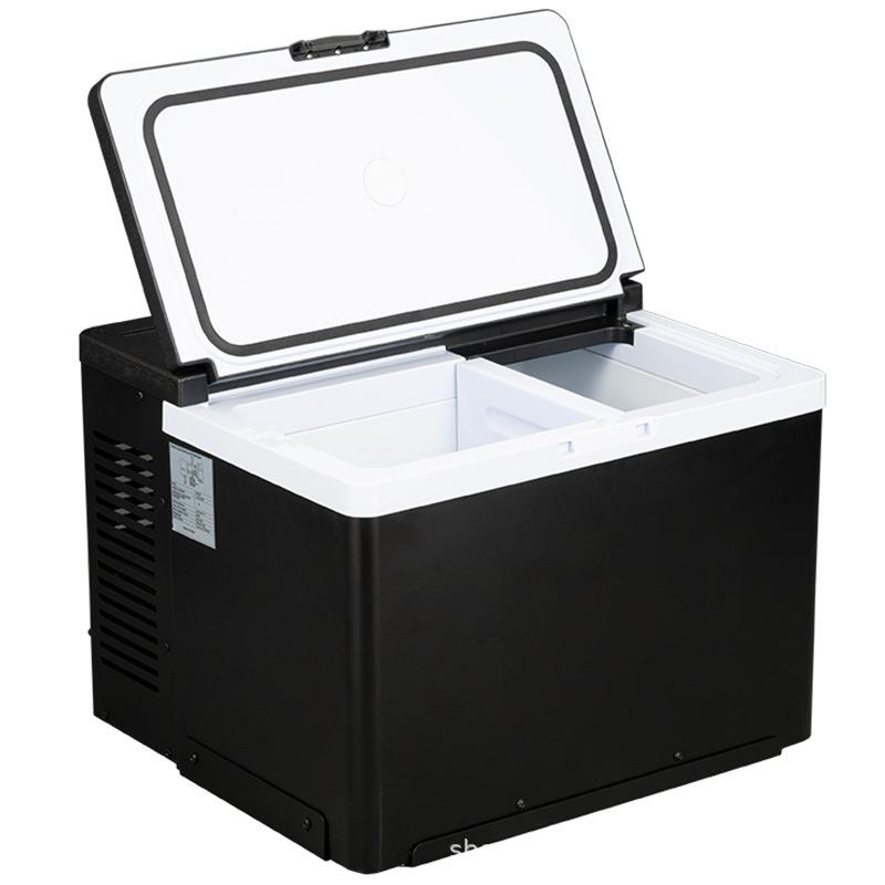 冰虎车载冰箱压缩机制冷12V24V纯车用冷冻冷藏汽车速冻小型冰柜