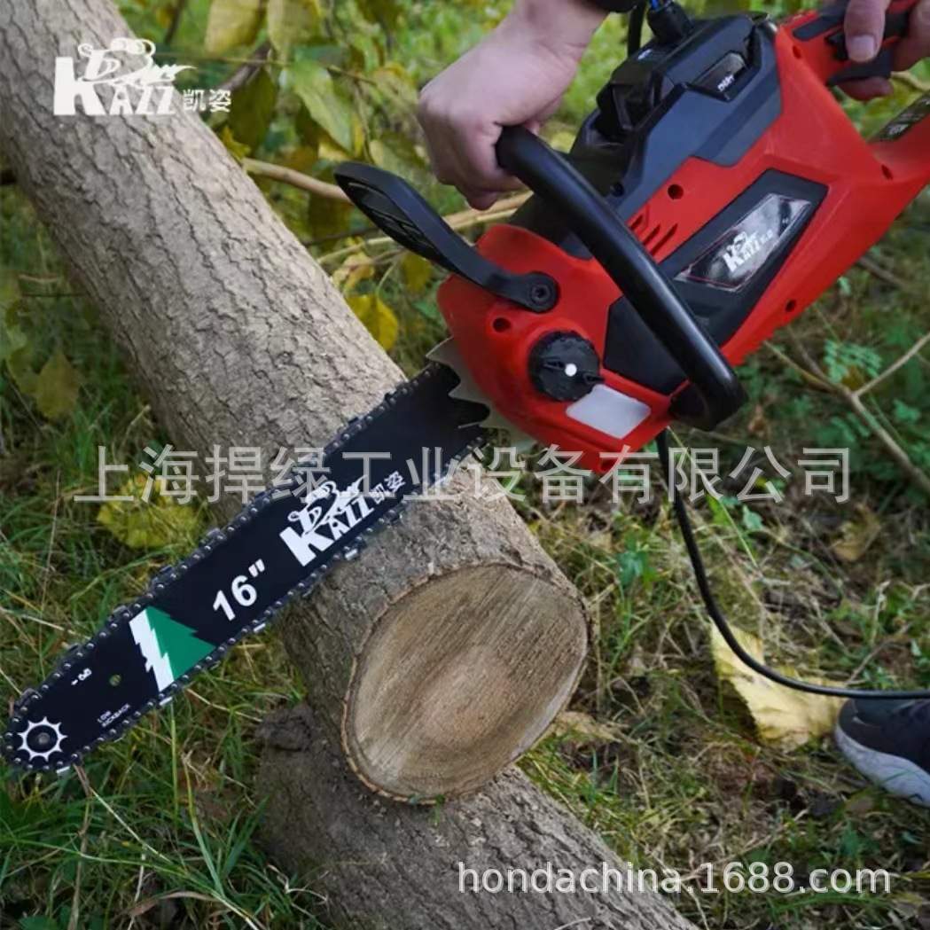 凯姿（KAZZ）KZ460LI电链锯手持无线16寸电锯户外砍树锯电动锯40V