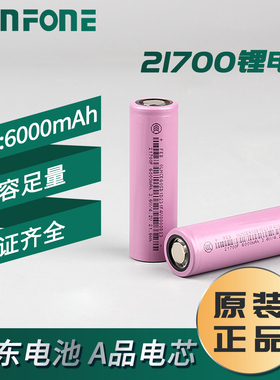FEB远东21700锂电池6000mAh动力电芯高容量移动电源手电筒电池