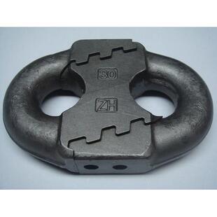 煤矿用刮板机锯齿连接环 18/22/26/30/34 弧齿环联接环锯齿炼接环