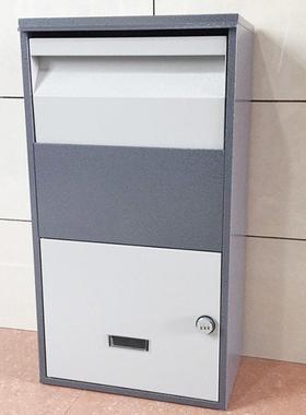 别墅大号挂墙家用个人门口快递柜 公司投递收件箱室外防盗大邮筒
