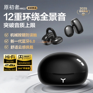 原初者一拖二双设备6.0蓝牙耳机AI智能降噪不漏音低延迟重低音